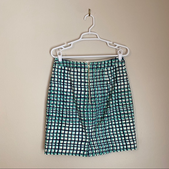 KATE SPADE check plaid Judy pencil skirt - Picture 6 of 12